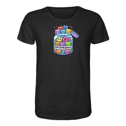 Katzen im Glas - Organic Shirt