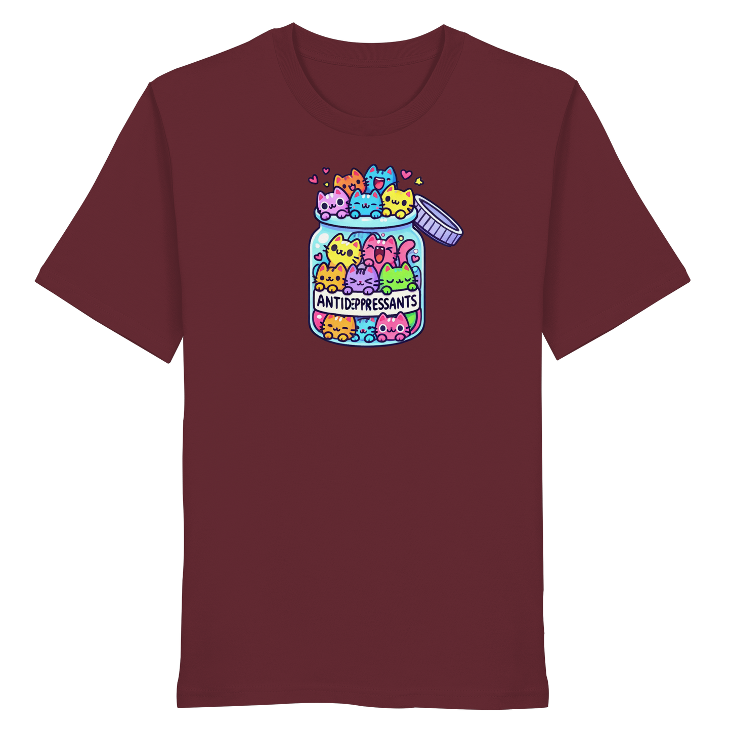 Katzen im Glas - Organic Shirt