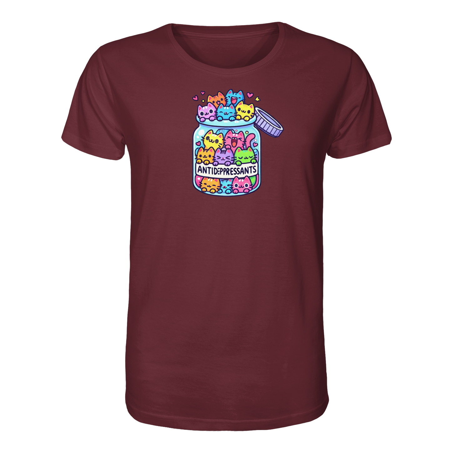 Katzen im Glas - Organic Shirt