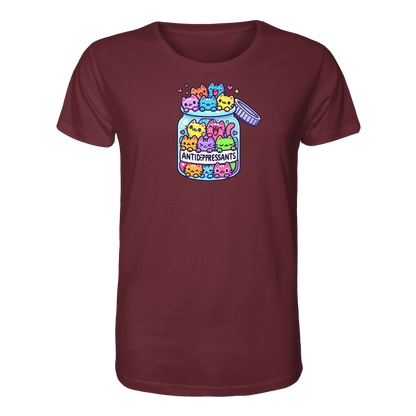 Katzen im Glas - Organic Shirt