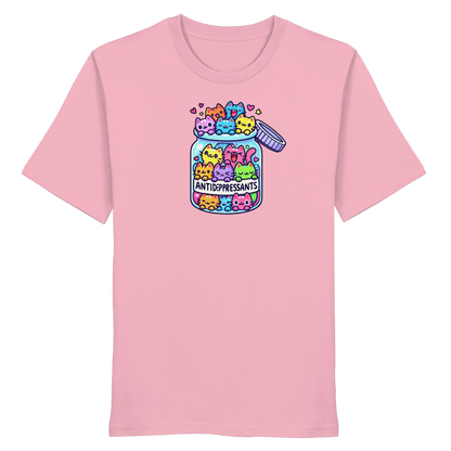 Katzen im Glas - Organic Shirt