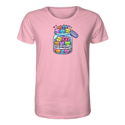 Katzen im Glas - Organic Shirt