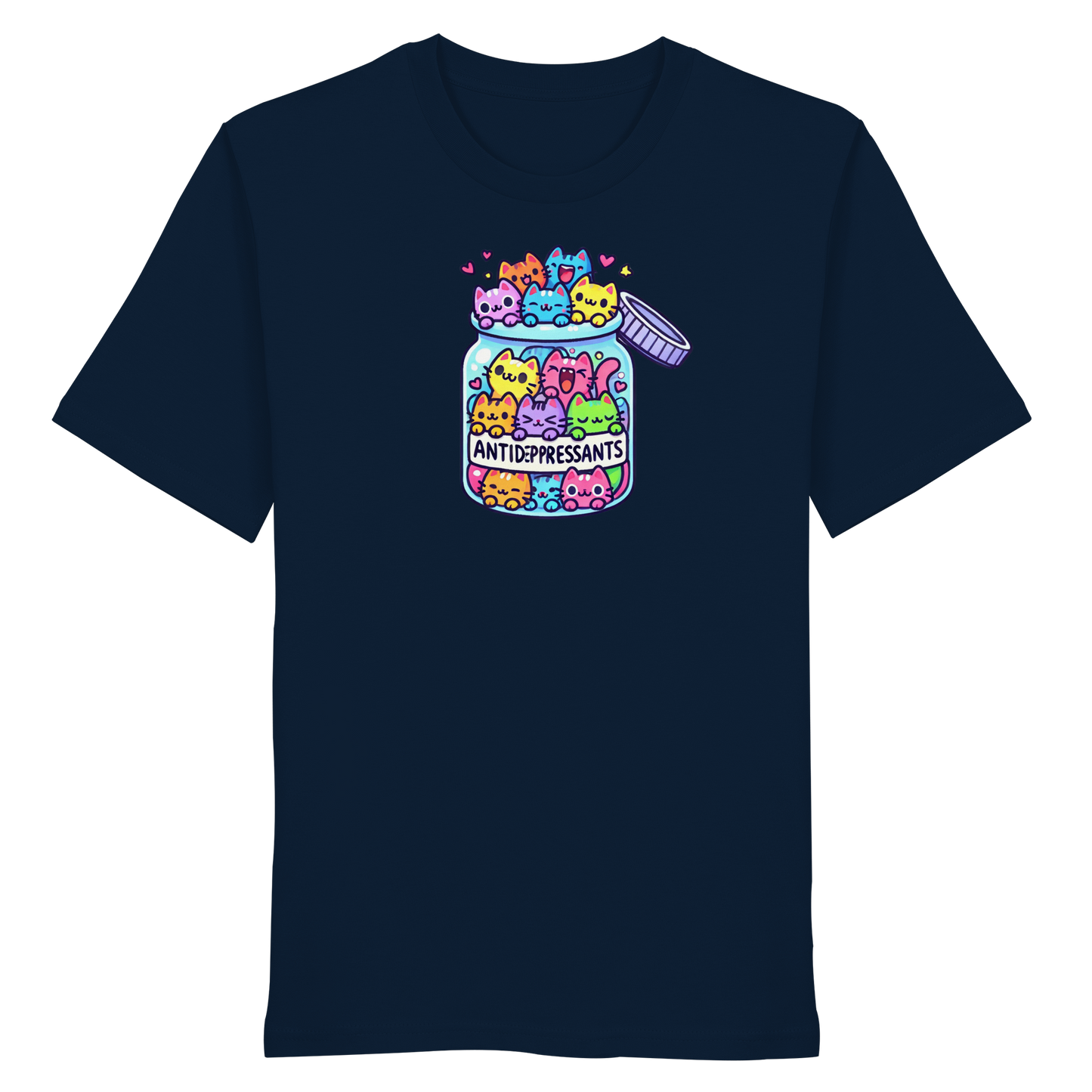 Katzen im Glas - Organic Shirt