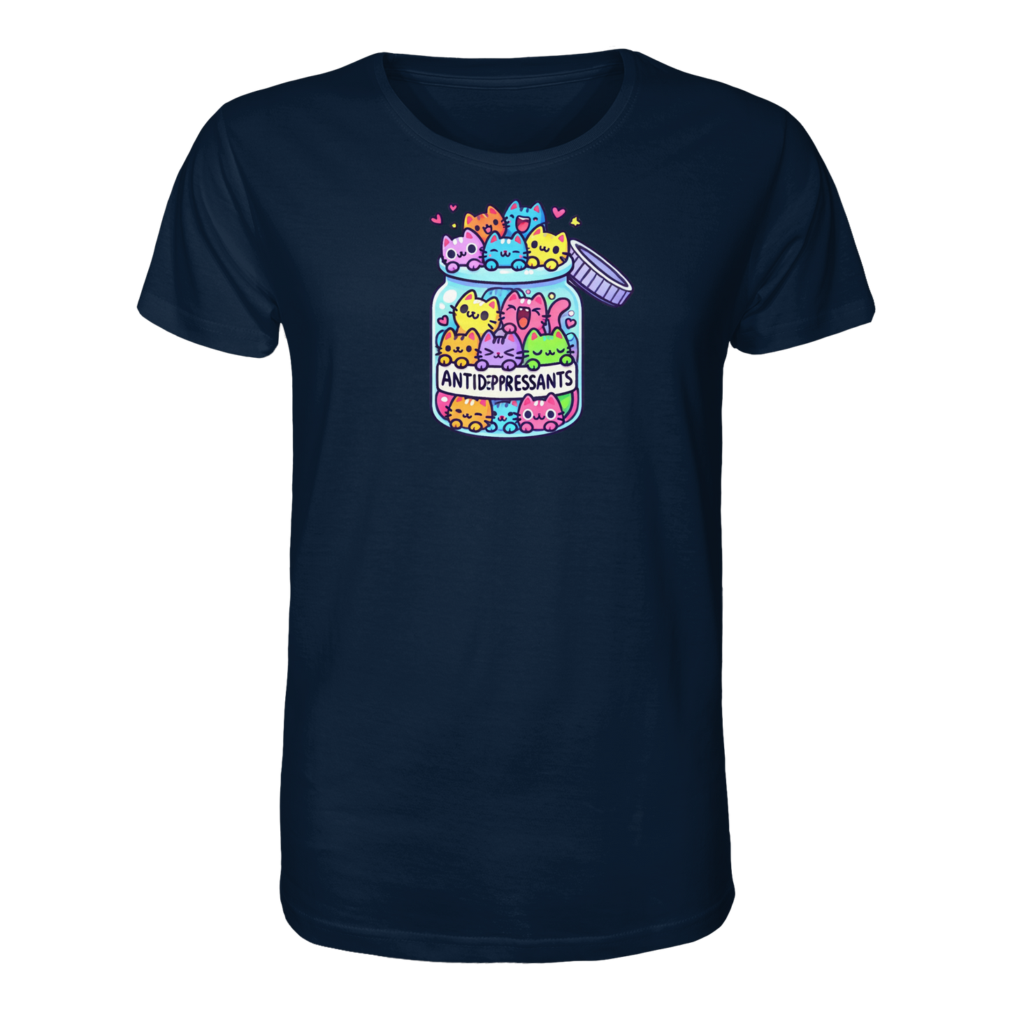 Katzen im Glas - Organic Shirt