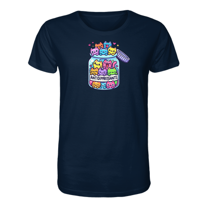 Katzen im Glas - Organic Shirt