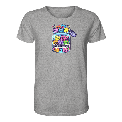 Katzen im Glas - Organic Shirt