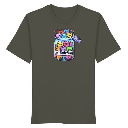 Katzen im Glas - Organic Shirt