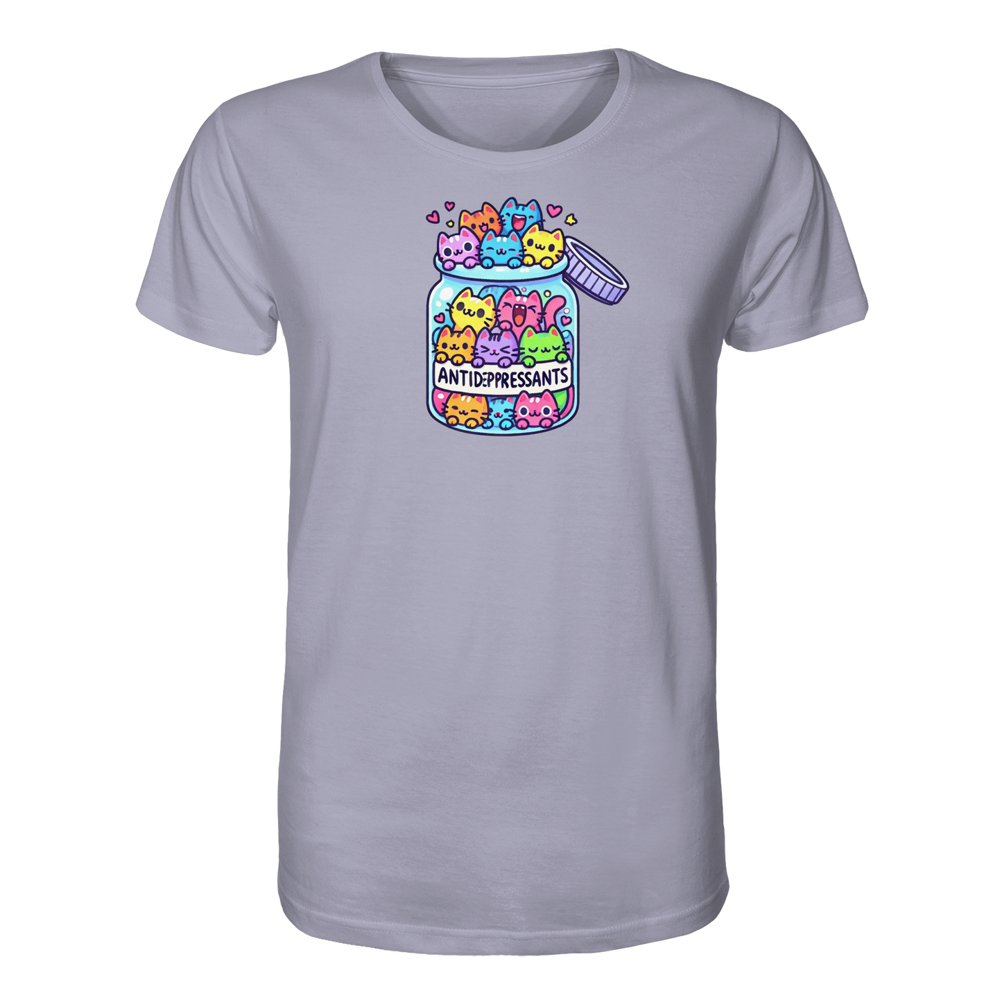 Katzen im Glas - Organic Shirt