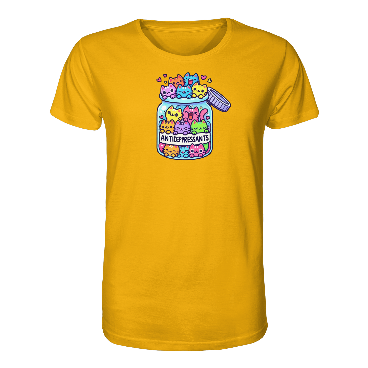 Katzen im Glas - Organic Shirt