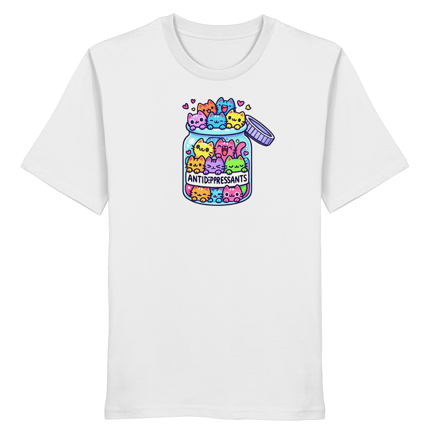 Katzen im Glas - Organic Shirt