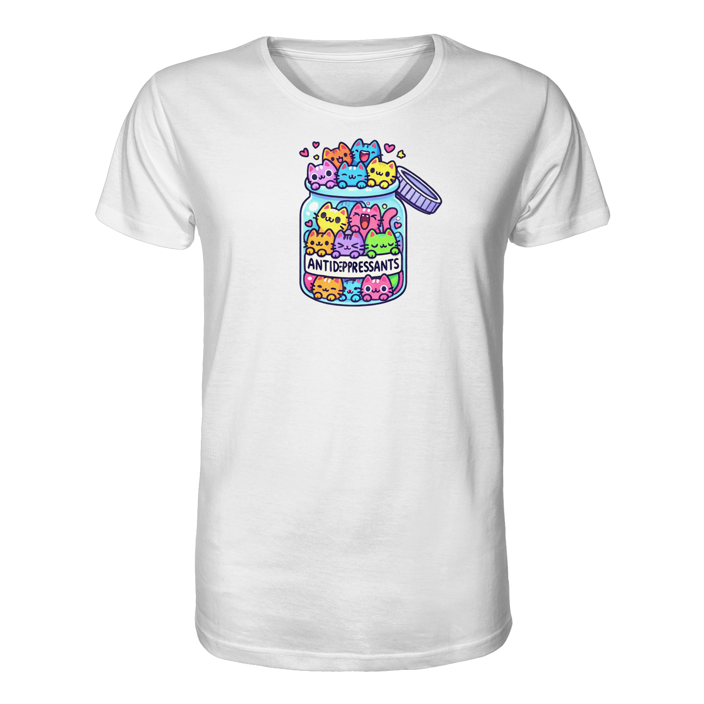 Katzen im Glas - Organic Shirt