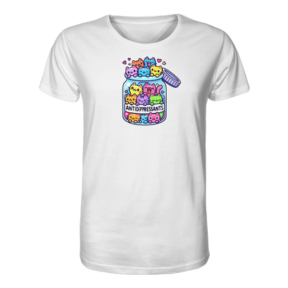 Katzen im Glas - Organic Shirt