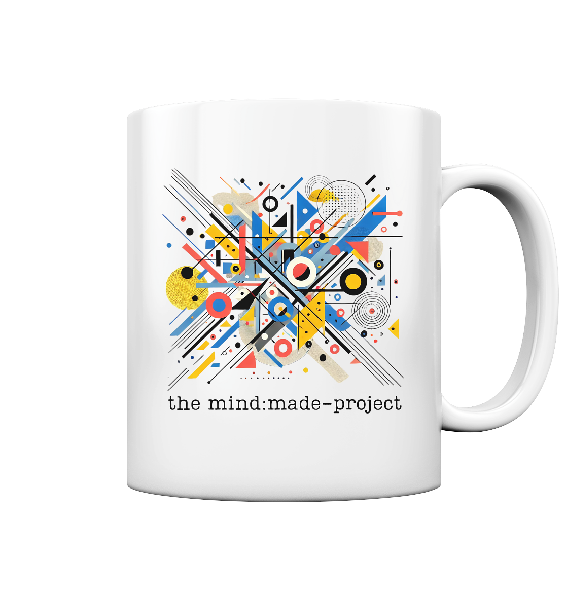 mind made dark - Tasse glossy