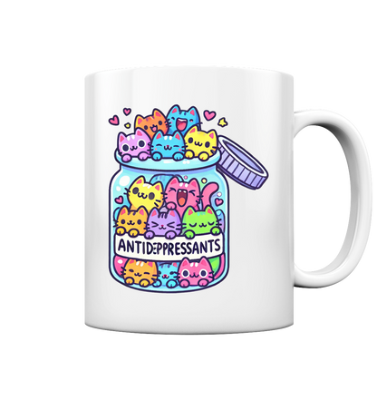 Katzen im Glas, oder wie hier Tasse