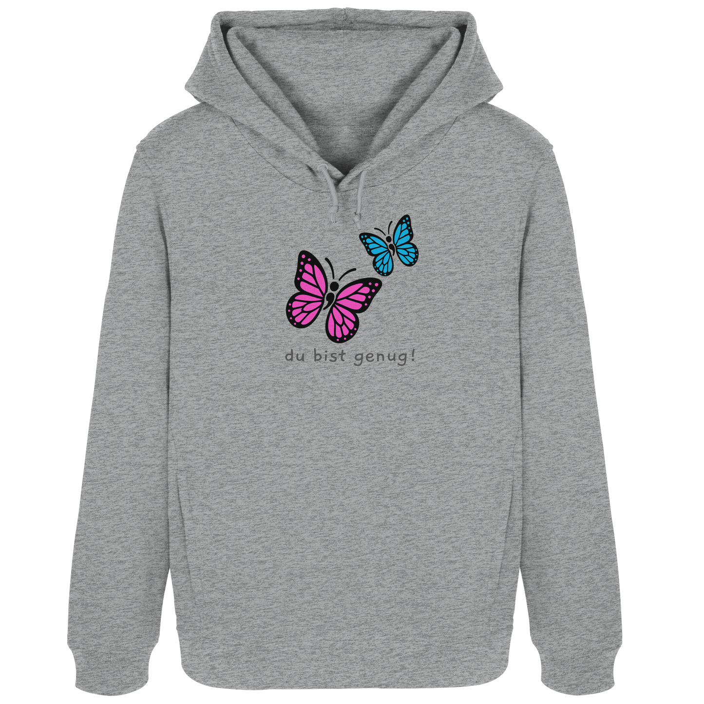 Du bist genug - Frauen Organic Hoodie