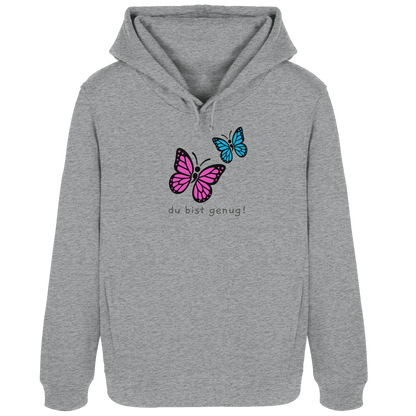 Du bist genug - Frauen Organic Hoodie