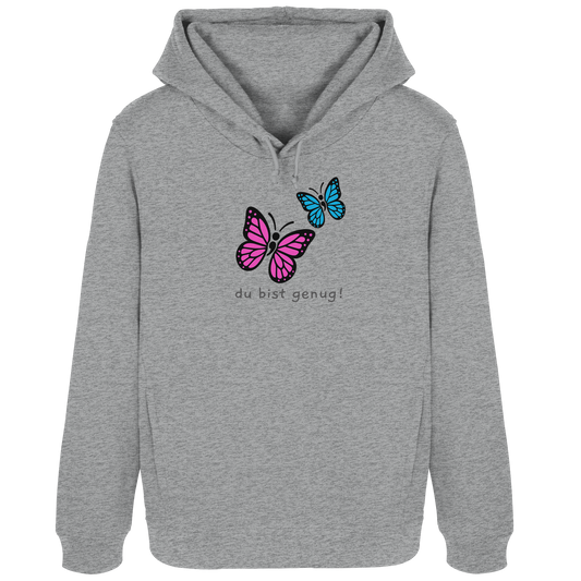 Du bist genug - Frauen Organic Hoodie